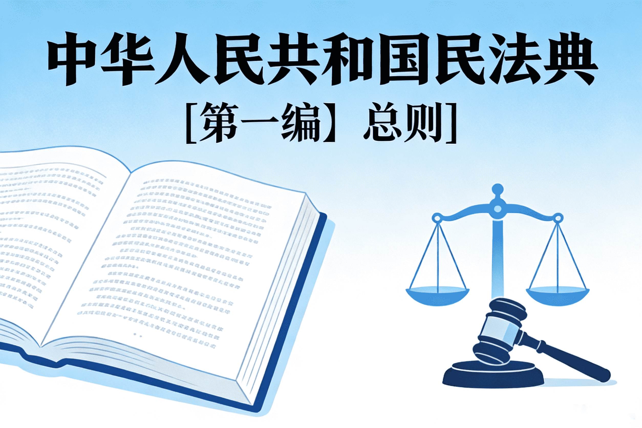 中华人民共和国民法典 [第一编　总则]